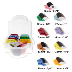 9 Piece Wide Comb Attachment Set