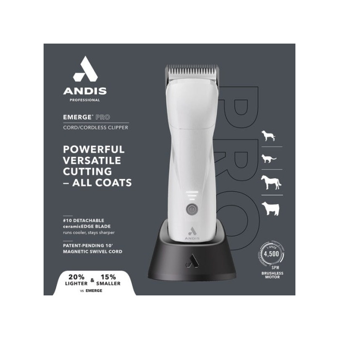 Andis Emerge Pro Cordless Clipper - Image 5